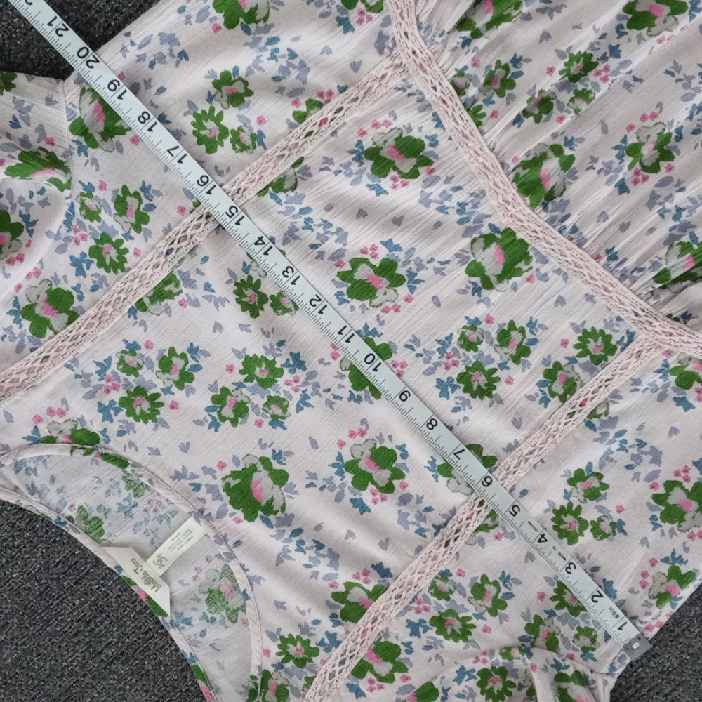 🌱Matilda Jane🌱 - Pink Floral "Like A Lady" Bell Sleeve Tunic Top OR Dress - Picture 14 of 16